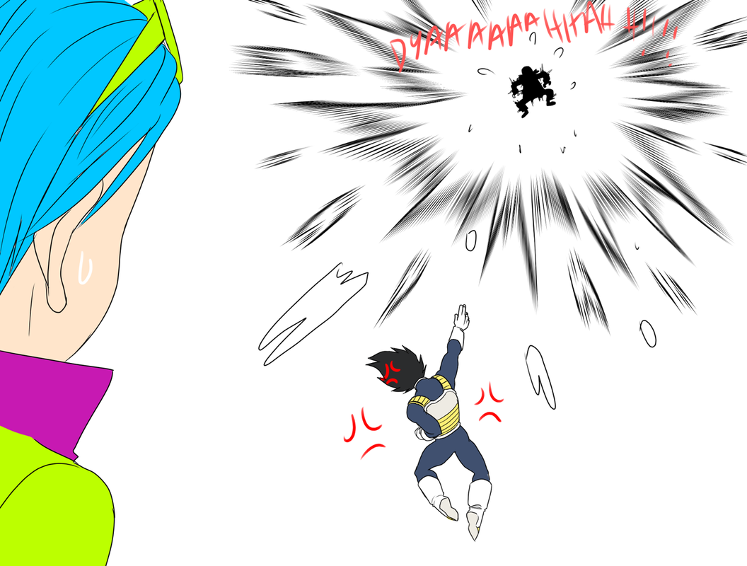 Dragon ball super Vegeta blasts Roshi for Bulma fanart  Vegebul VegetaPsycho